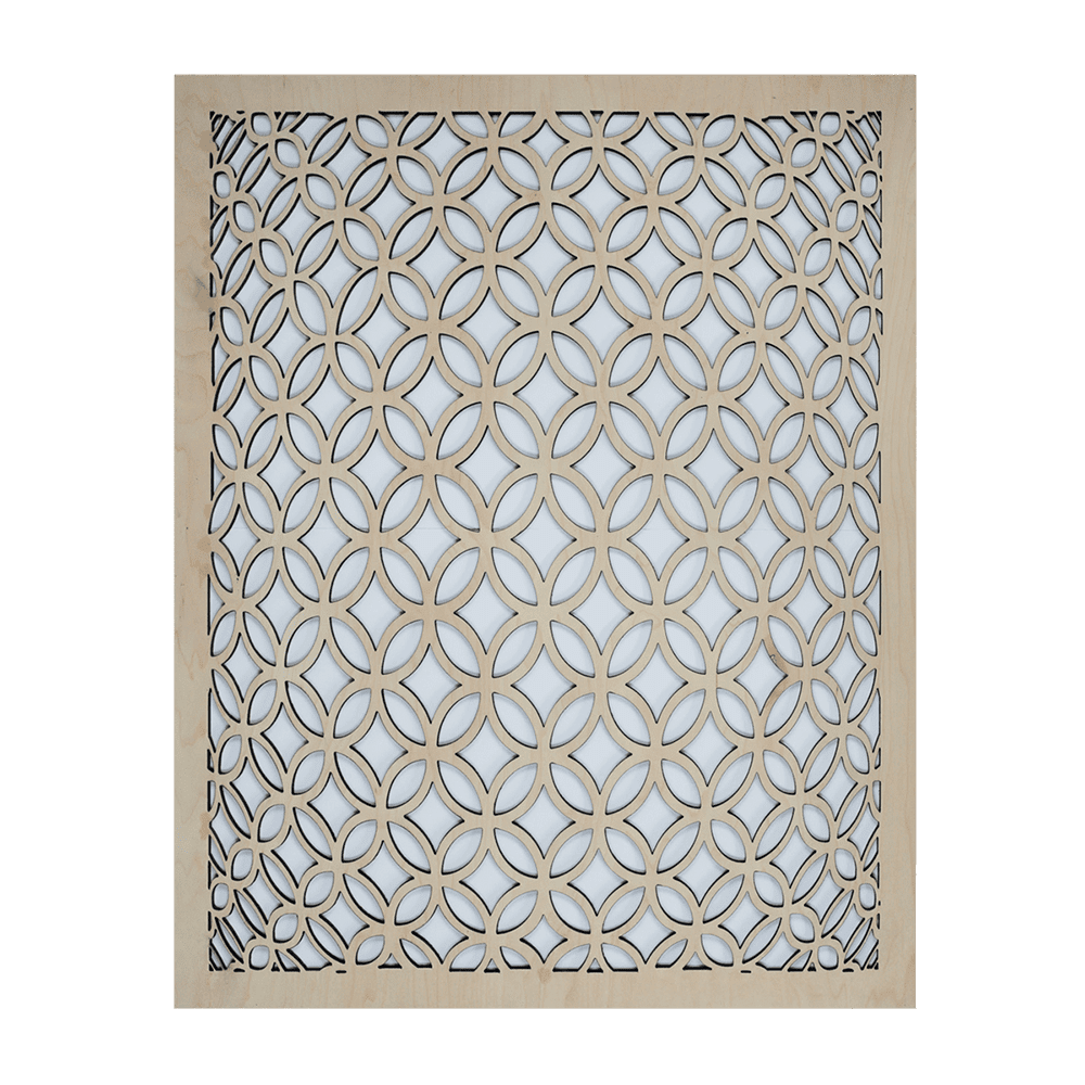 3D Circular - Grille Cover - Without Frame, Air Vent Grille Cover, Decorative Air Vent, Stellar Air, Charleston, SC