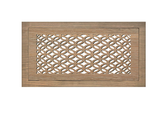 3D Circular - Vent Cover Wood flush registers