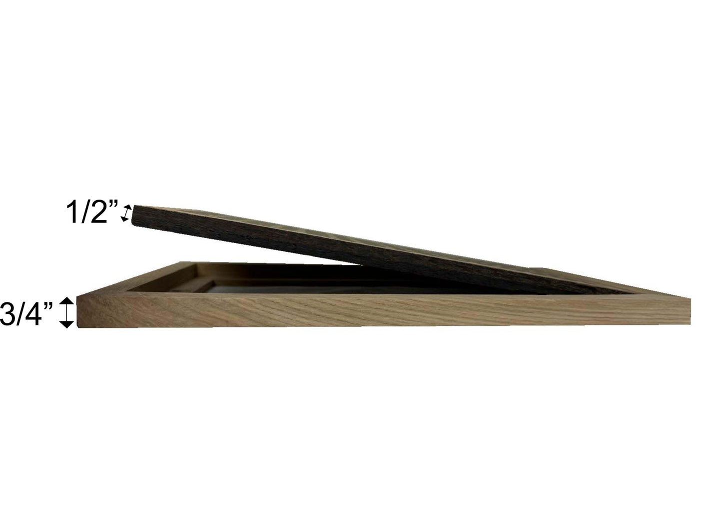 3D Circular - Vent Cover Wood flush registers