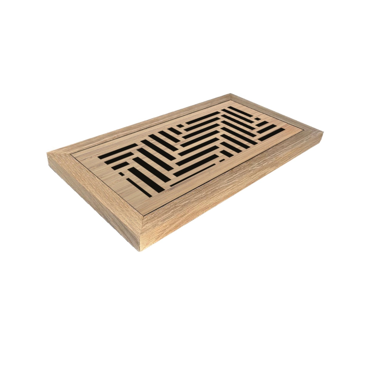 Elevation - Vent Cover Wood flush registers (new construction)