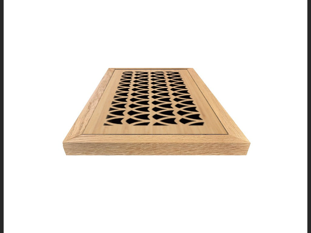 Heavenly Arches Angle - Vent Cover Wood flush registers (new construction)