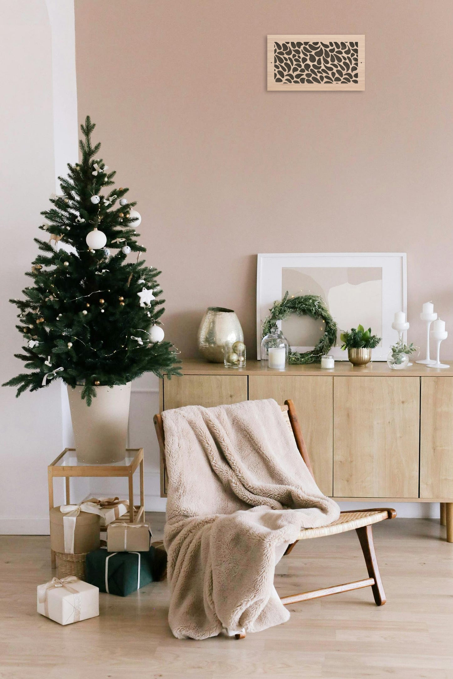 Rain Drop - Vent Cover Wood Registers for Wall/Ceiling