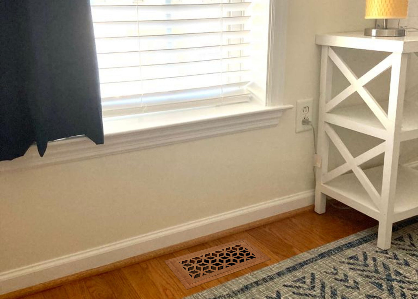 Cubes - Vent Cover Wood flush registers