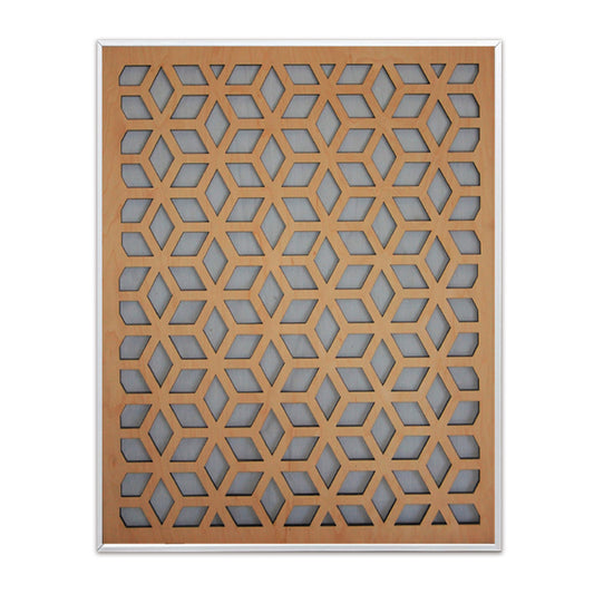 Clearance - Inside - Cubes - 20x24 - Natural Wood