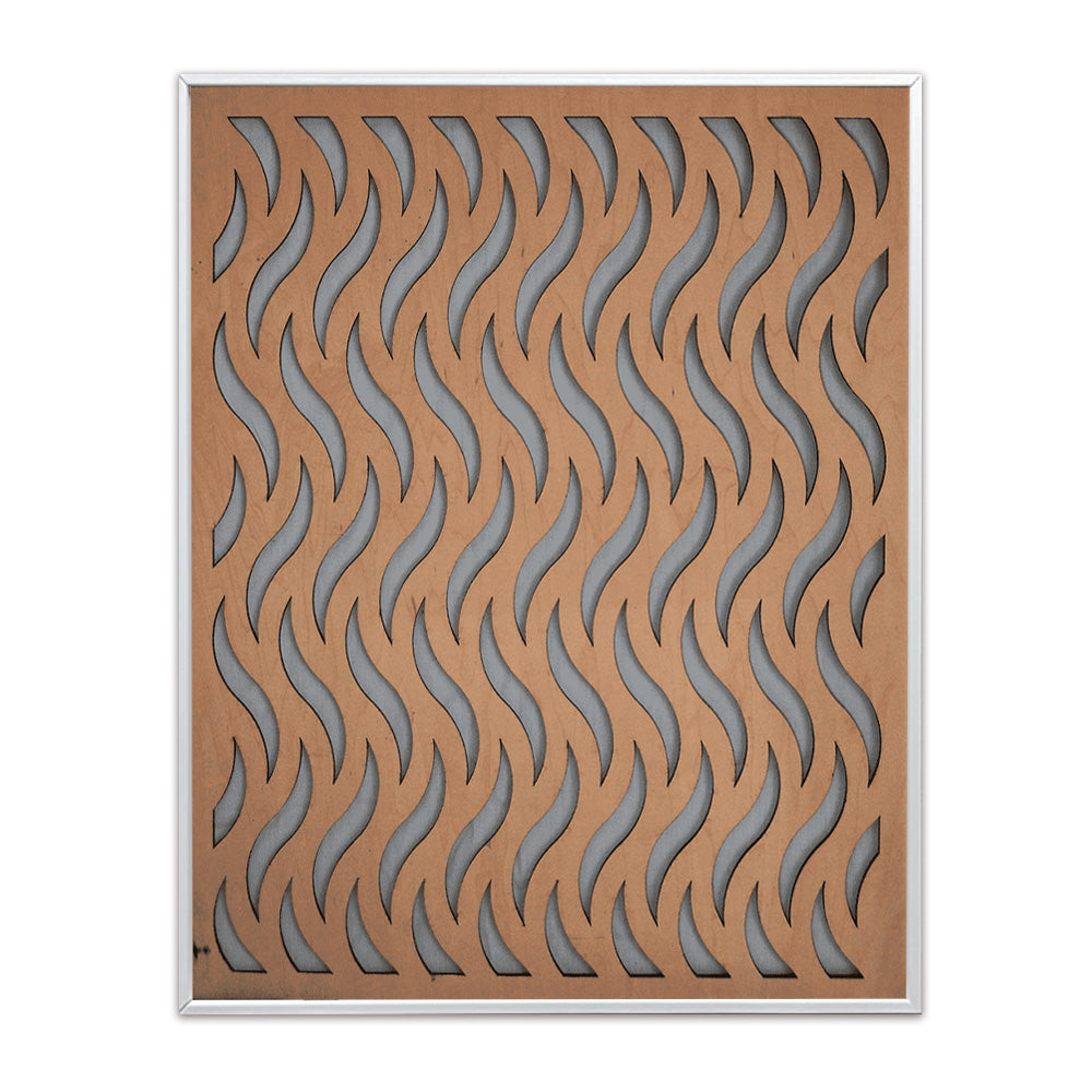 Clearance - Inside - Waves - 20X12 - White