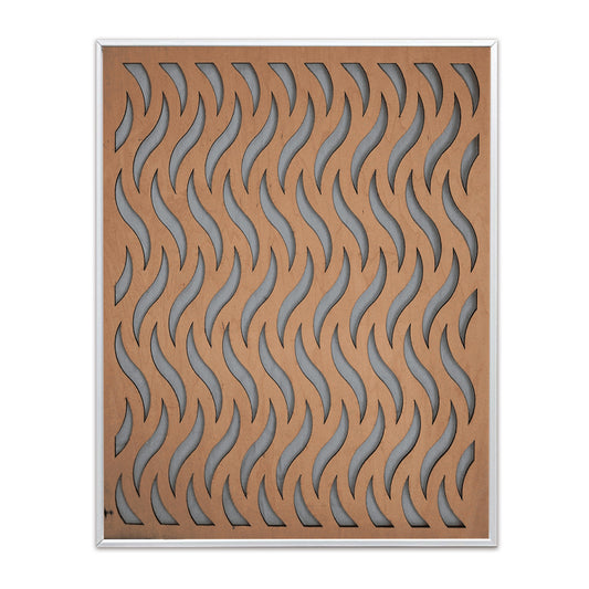 Clearance - Inside - Waves - 20X12 - White