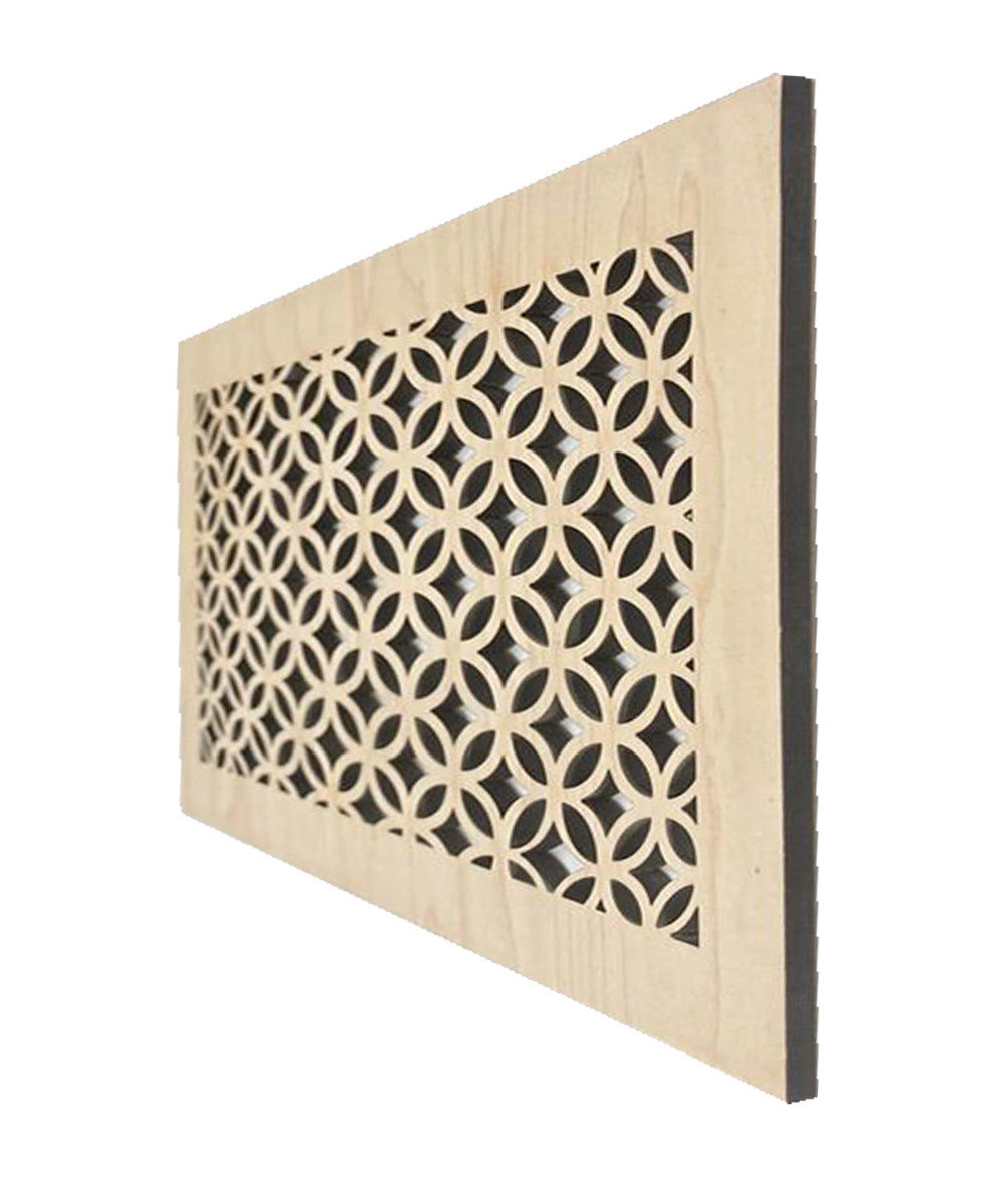 3D Circular - Vent Cover Wood Registers for Wall/Ceiling