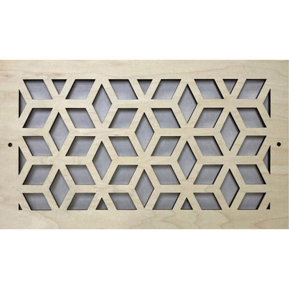 Cubes - Vent Cover Wood Registers for Wall/Ceiling