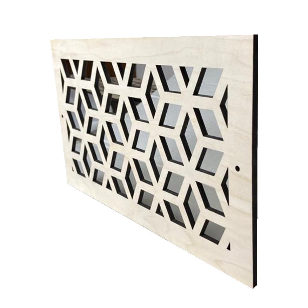 Cubes - Vent Cover Wood Registers for Wall/Ceiling