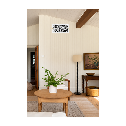 Floral - Vent Cover Wood Registers for  Wall/Ceiling