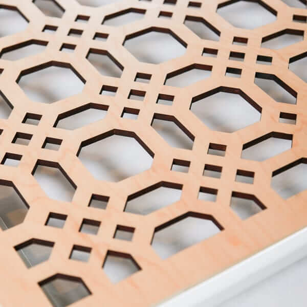 Gemstone - Grille Cover - Without Frame - Close Up, Air Vent Grille Cover, Decorative Air Vent, Stellar Air, Charleston, SC