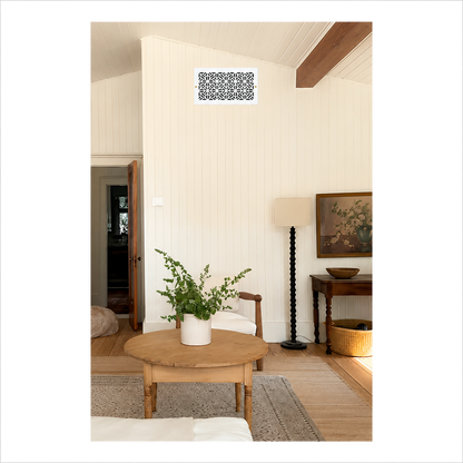 Spring Tile - Vent Cover Wood Registers for Wall/Ceiling