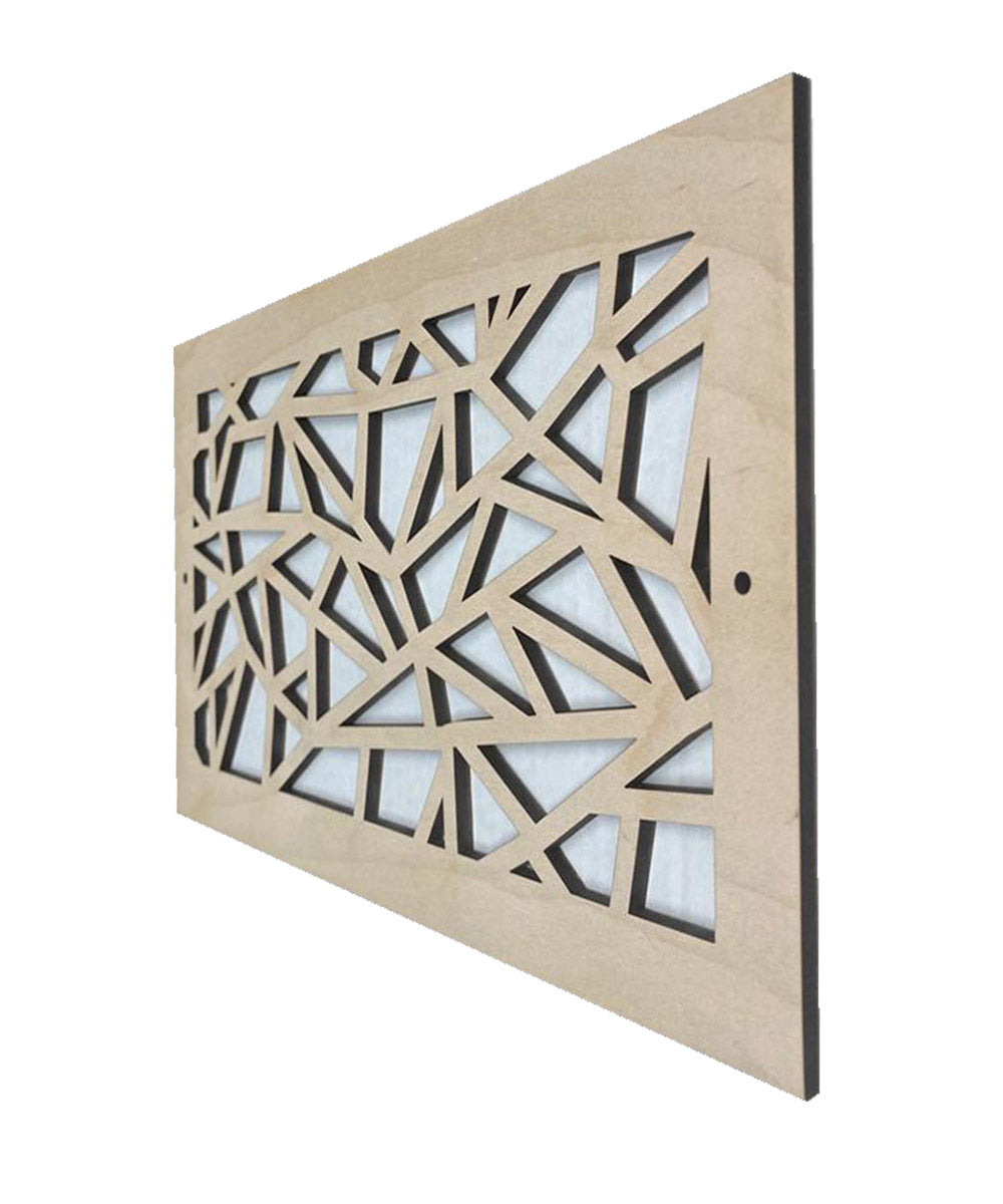 Triangles - Vent Cover Wood Registers for Wall/Ceiling