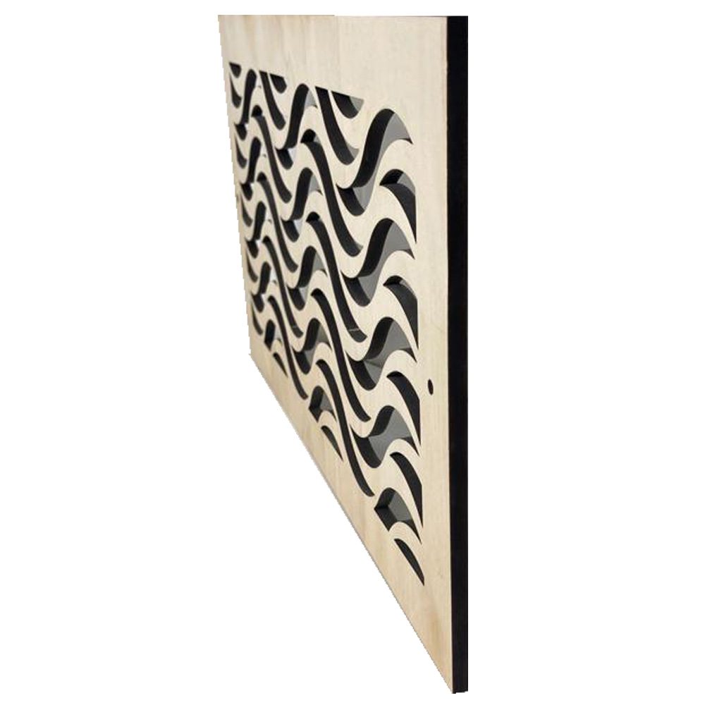 Waves - Vent Cover Wood Registers for Wall/Ceiling