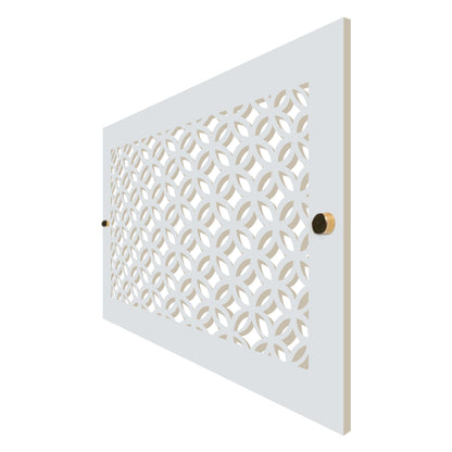 3D Circular - Vent Cover Wood Registers for Wall/Ceiling