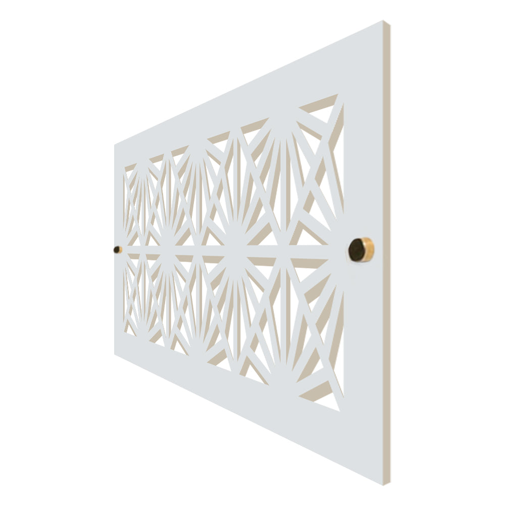 Sunburst - Vent Cover Wood Registers for Wall/Ceiling