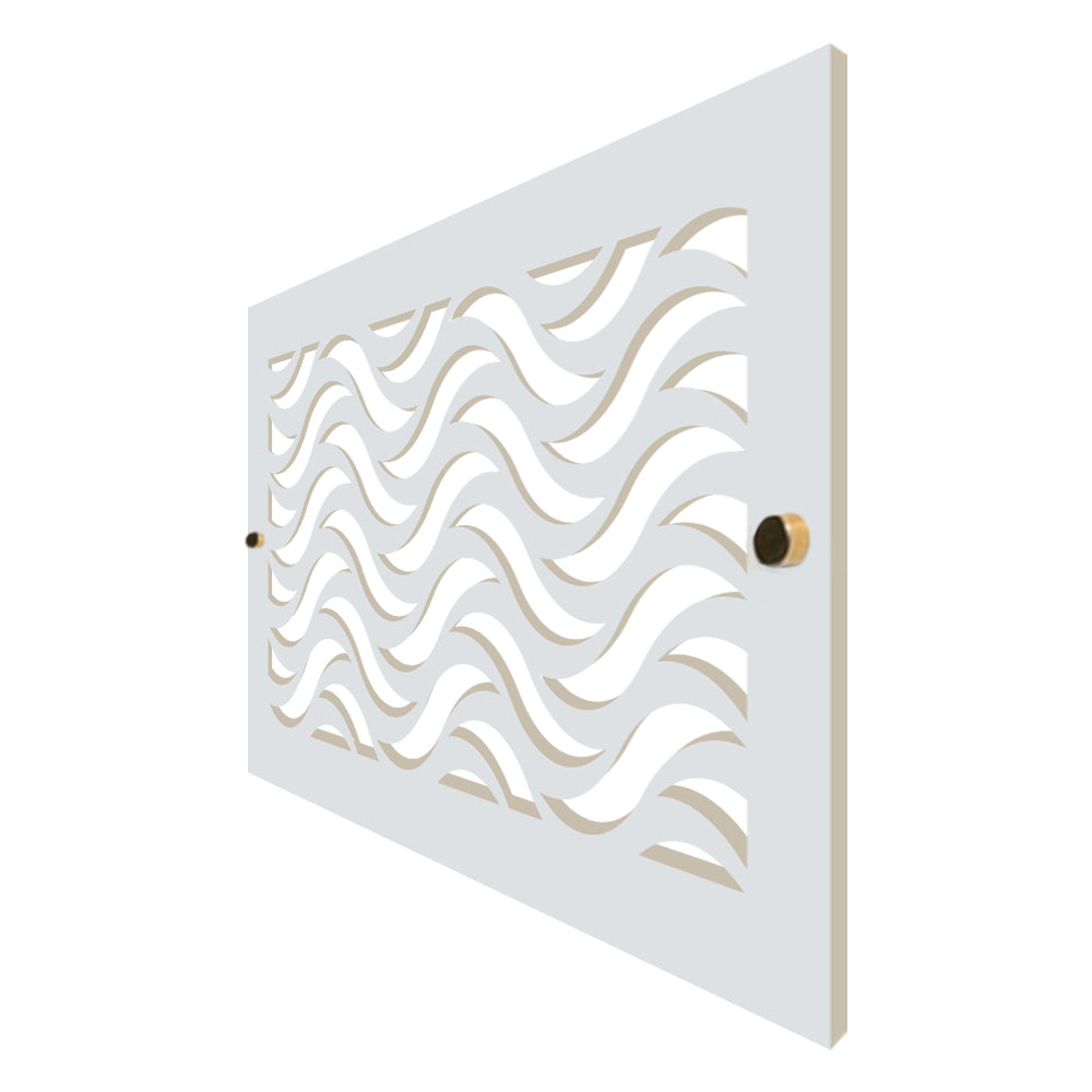 Waves - Vent Cover Wood Registers for Wall/Ceiling