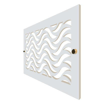 Waves - Vent Cover Wood Registers for Wall/Ceiling