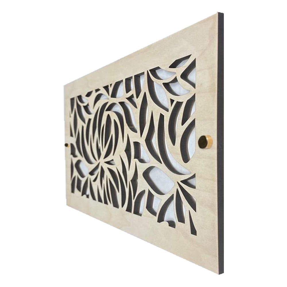 Leaves - Vent Cover Wood Registers for Wall/Ceiling