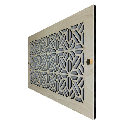 Spring Tile - Vent Cover Wood Registers for Wall/Ceiling