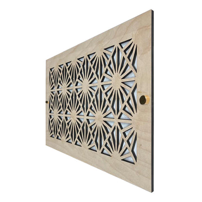 Sunburst - Vent Cover Wood Registers for Wall/Ceiling
