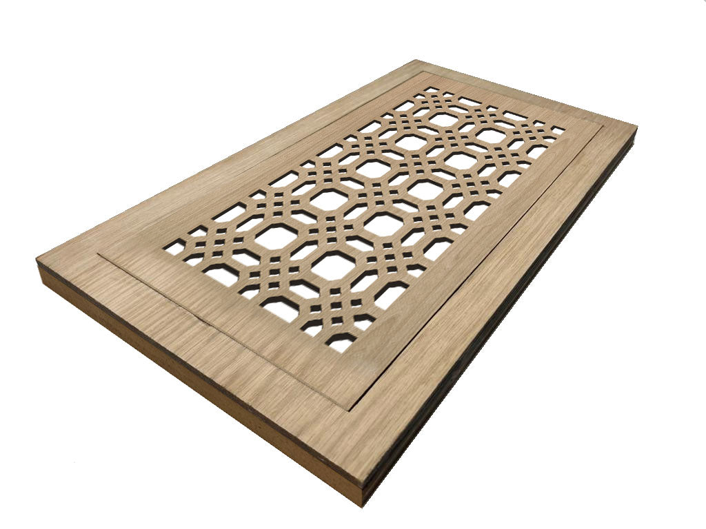 Gemstone - Vent Cover Wood flush registers (new construction)