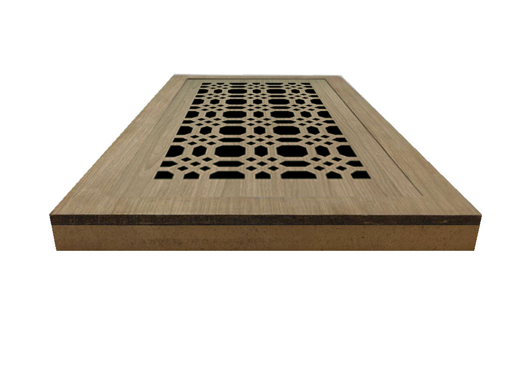 Gemstone - Vent Cover Wood flush registers (new construction)