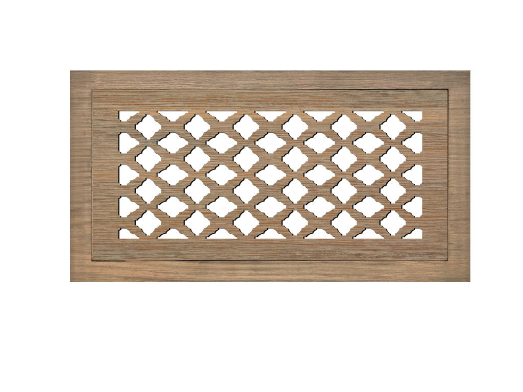 3D Circular - Vent Cover Wood flush registers (new construction)