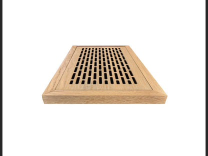 Industrial - Vent Cover Wood flush registers (new construction)