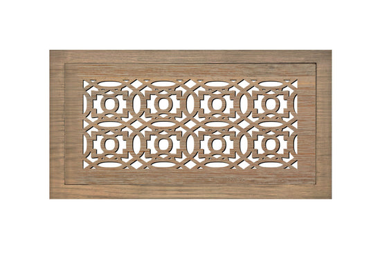 Moroccan - Vent Cover Wood flush registers (new construction)