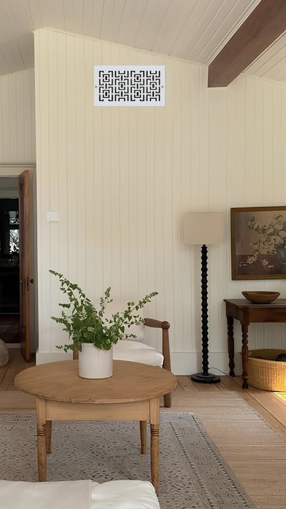Oriental - Vent Cover Wood Registers for Wall/Ceiling