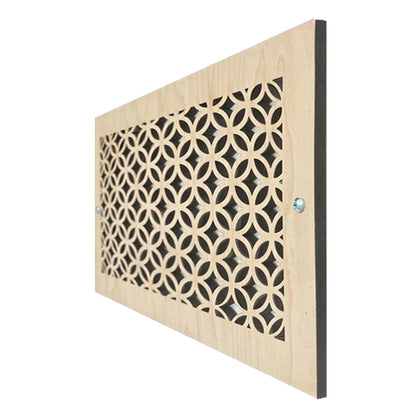 3D Circular - Vent Cover Wood Registers for Wall/Ceiling