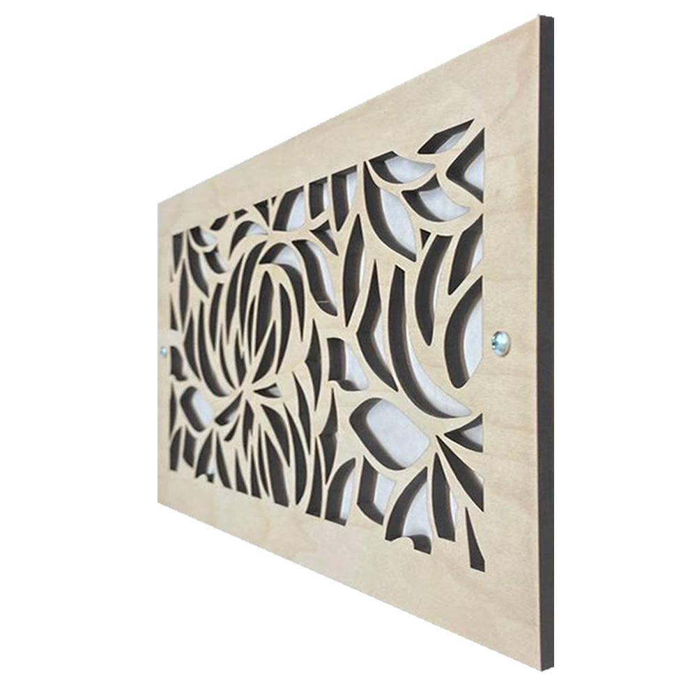 Leaves - Vent Cover Wood Registers for Wall/Ceiling