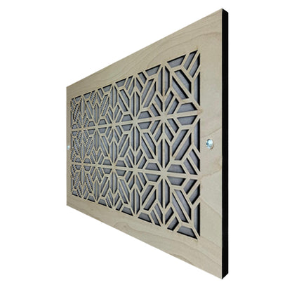 Spring Tile - Vent Cover Wood Registers for Wall/Ceiling