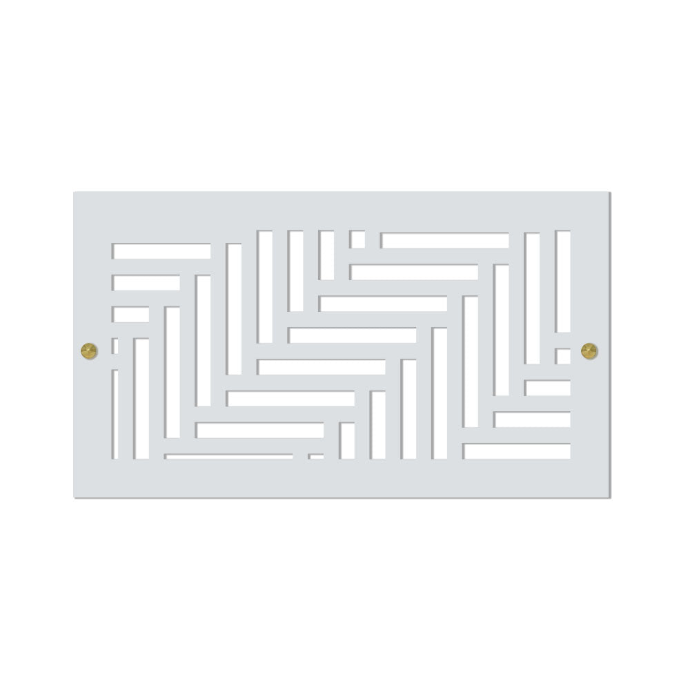Elevation - Vent Cover Wood Registers for Wall/Ceiling