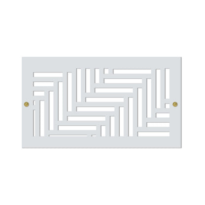 Elevation - Vent Cover Wood Registers for Wall/Ceiling
