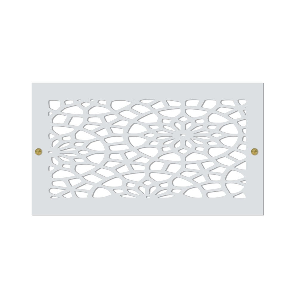 Floral - Vent Cover Wood Registers for  Wall/Ceiling