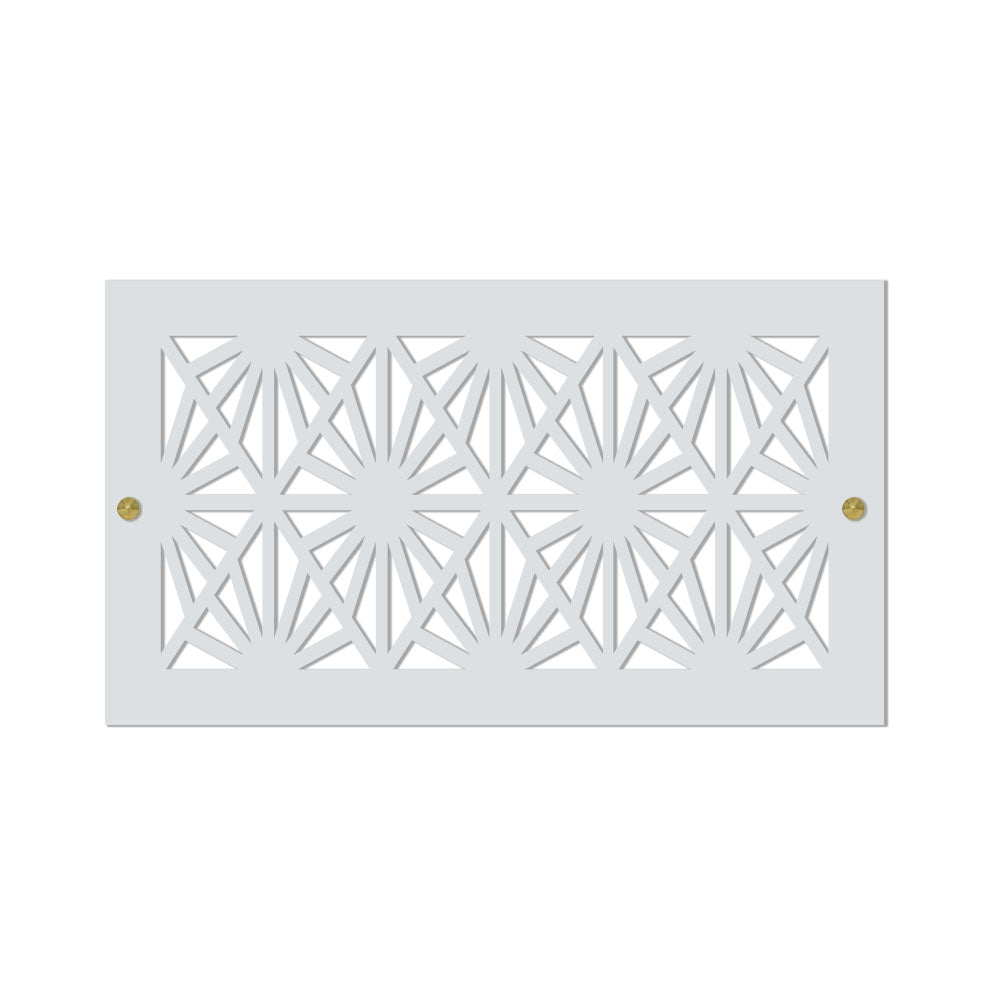 Sunburst - Vent Cover Wood Registers for Wall/Ceiling