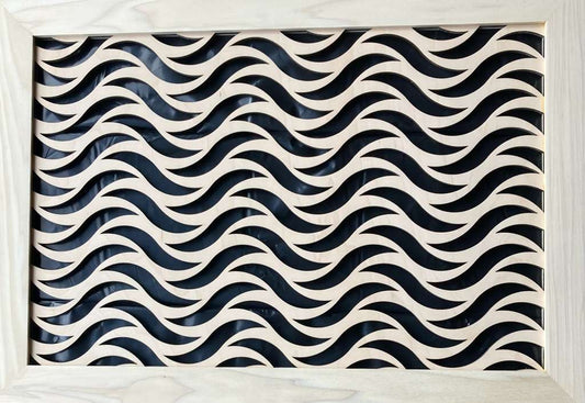 Clearance - Flush - Waves - 16x24 -Horizontal